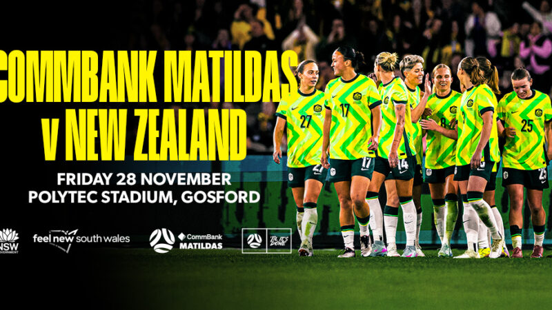 CommBank Matildas to face New Zealand in key International Friendly at polytec Stadium